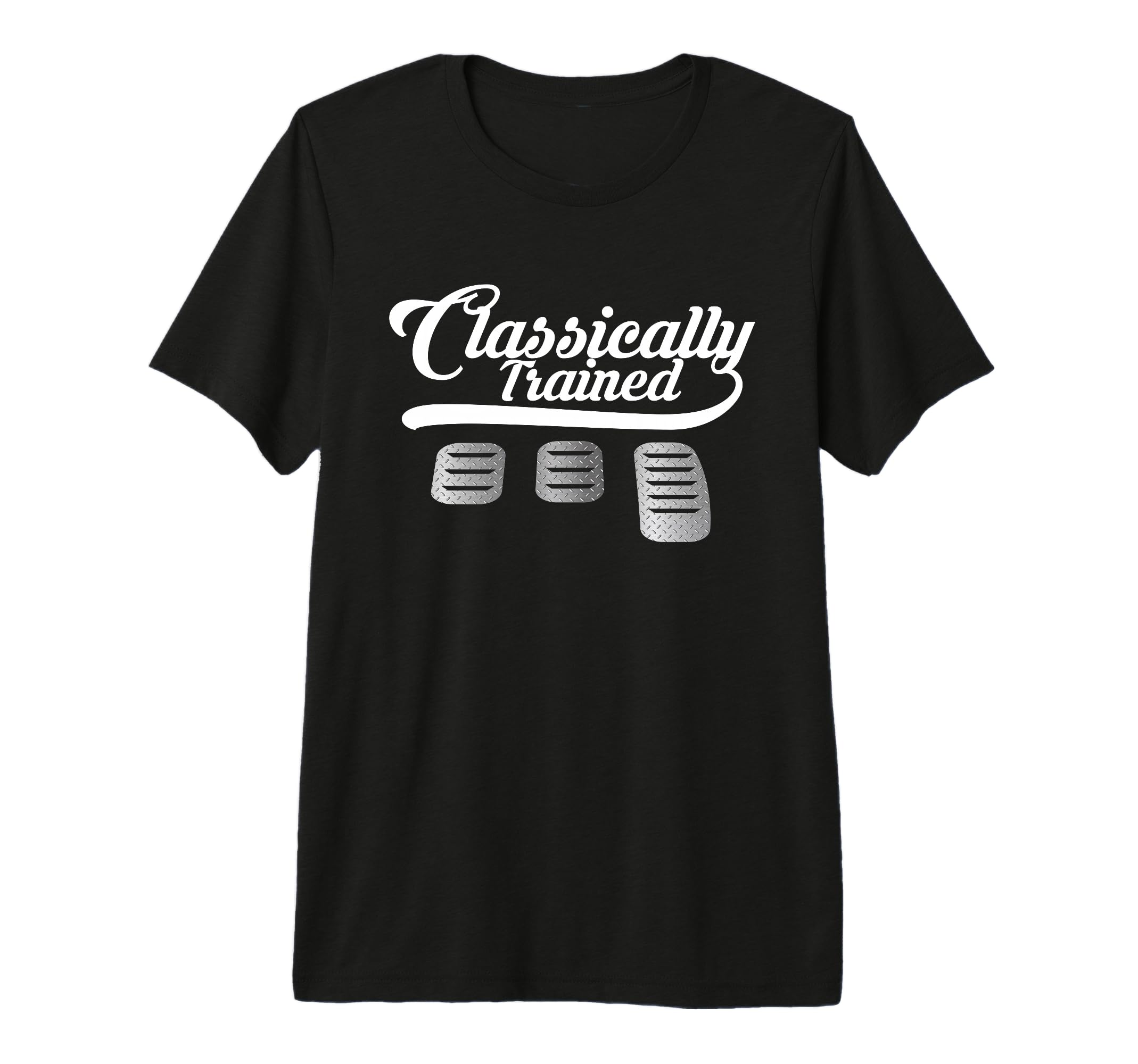 Classically Trained Dimmer Manual Car T-Shirt - Fun Novelty Design Unisex - T-Shirt, Sweatshirt, Hoodie