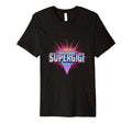 Super Gigi Neon Synthwave T-Shirt - Streetwear Style for Adults - T-Shirt, Sweatshirt, Hoodie