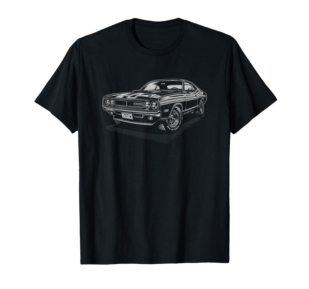 American Muscle Car 60S 70S Car T-Shirt - Casual Everyday Wear Men Women - T-Shirt, Sweatshirt, Hoodie