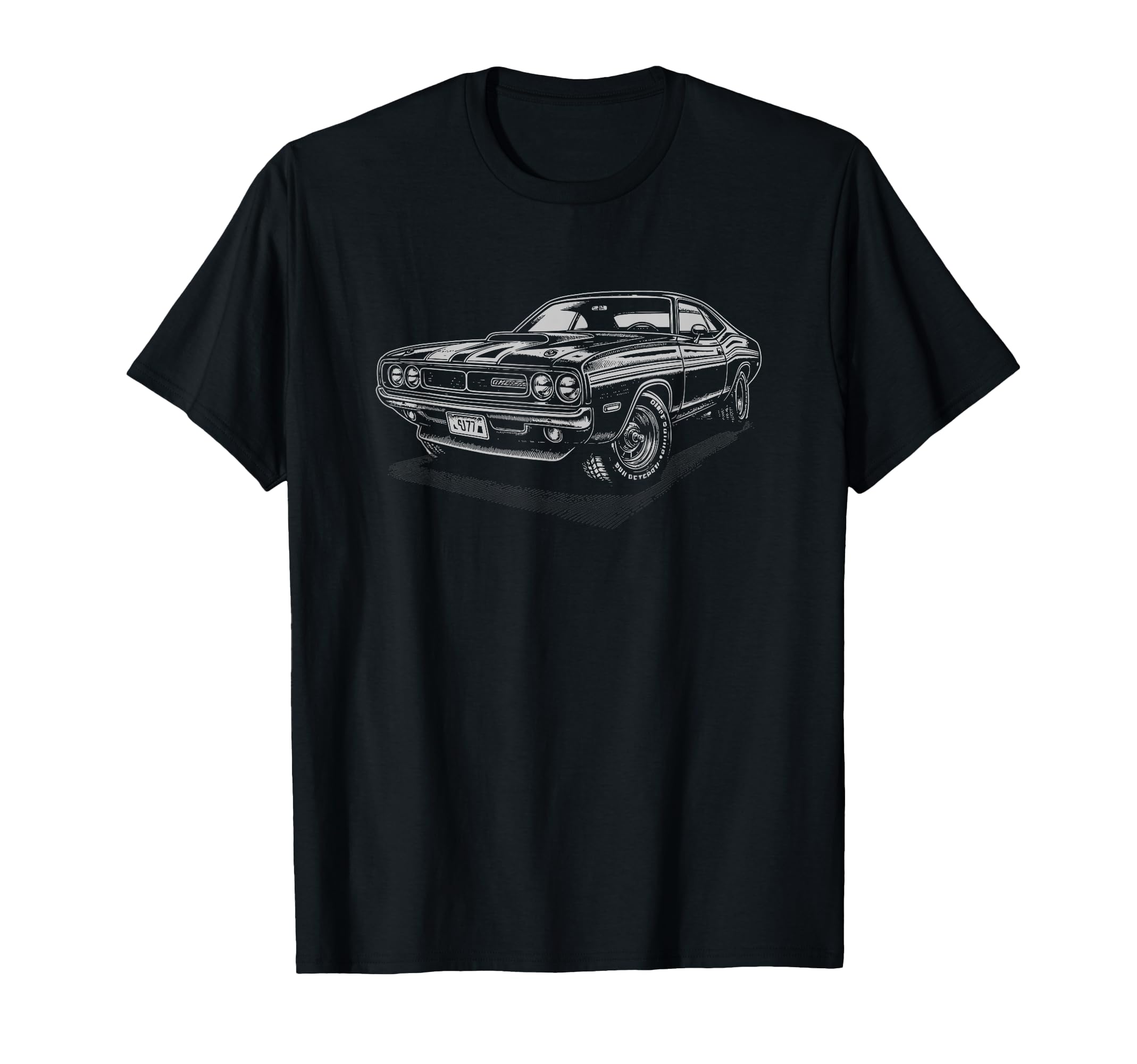 American Muscle Car 60S 70S Car T-Shirt - Casual Everyday Wear Men Women - T-Shirt, Sweatshirt, Hoodie