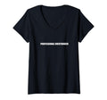 Womens Professional Overthinker V Neck T-Shirt - Aesthetic Graphic Unisex - T-Shirt, Sweatshirt, Hoodie