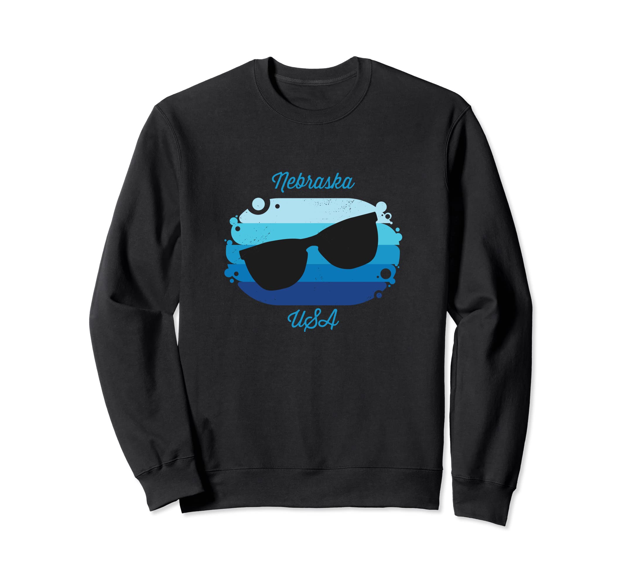 Nebraska Souvenir Sunset Sweatshirt - Aesthetic Graphic Men Women - T-Shirt, Sweatshirt, Hoodie