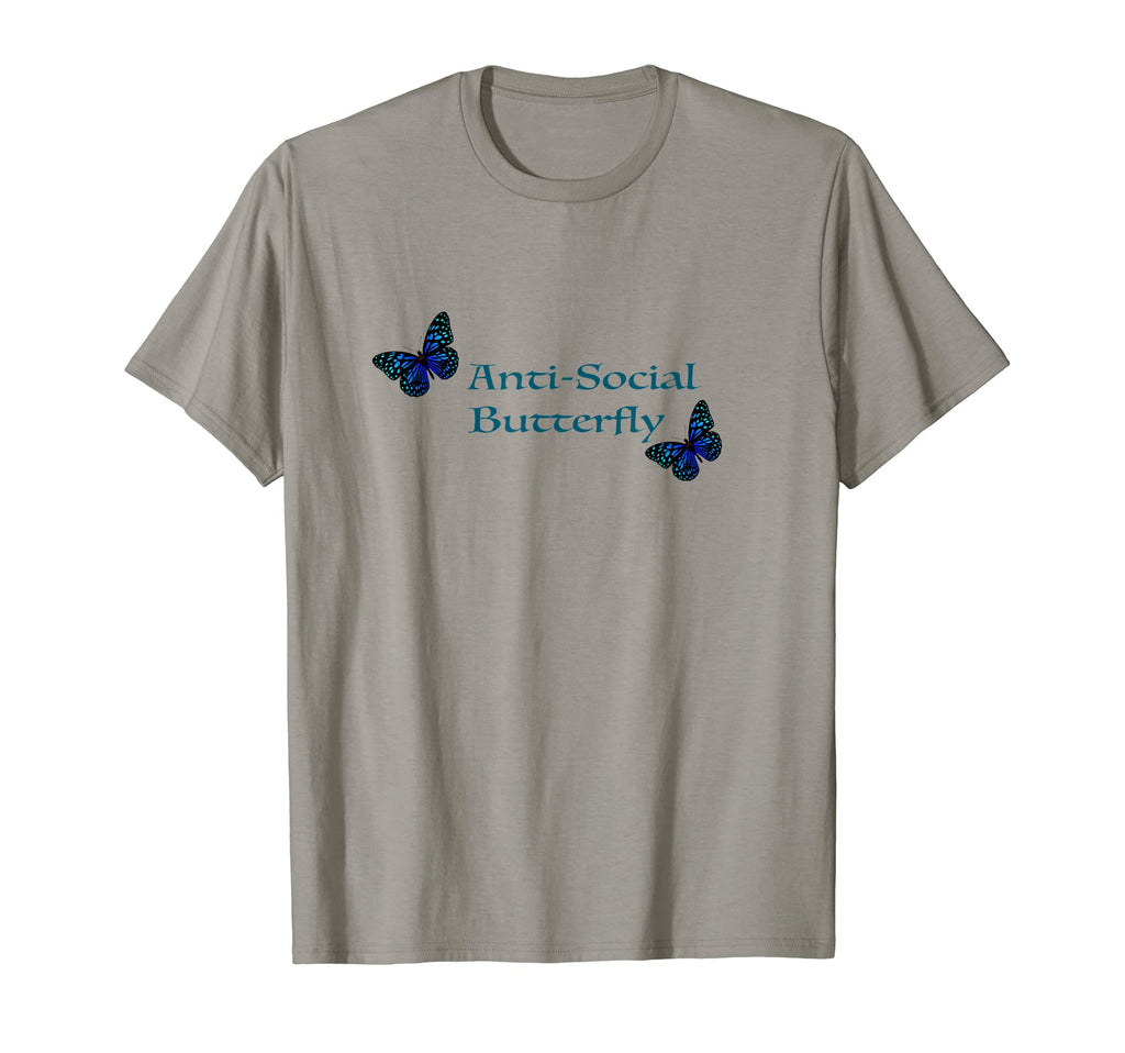 Anti Social Butterfly T-Shirt - Aesthetic Graphic for Adults - T-Shirt, Sweatshirt, Hoodie