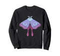Crafty Moth Goth Horror Antisocial Sweatshirt - Streetwear Style Unisex - T-Shirt, Sweatshirt, Hoodie