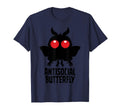Antisocial Butterfly Mothman Cryptid Big T-Shirt - Trendy Graphic Unisex - T-Shirt, Sweatshirt, Hoodie