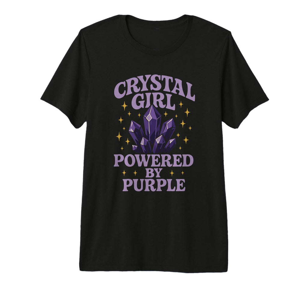 Amethyst Addict Healing Crystal Energy T-Shirt - Streetwear Style Unisex - T-Shirt, Sweatshirt, Hoodie