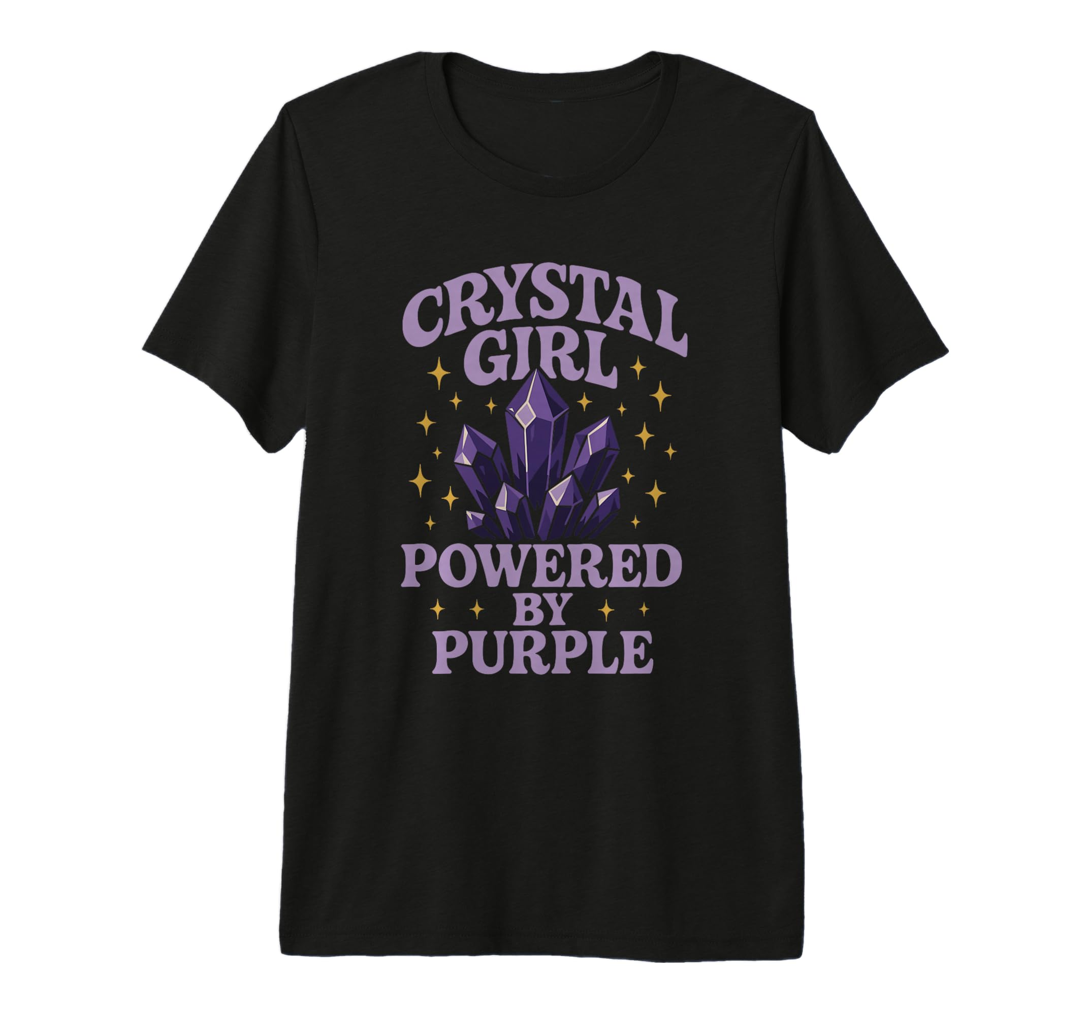 Amethyst Addict Healing Crystal Energy T-Shirt - Streetwear Style Unisex - T-Shirt, Sweatshirt, Hoodie