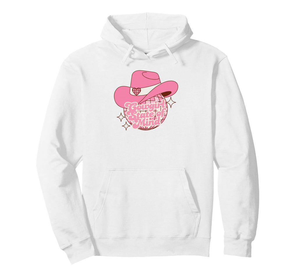 Western Boho Chic Flowers Rodeos Fun Hoodie - Custom Art Print Men Women - T-Shirt, Sweatshirt, Hoodie
