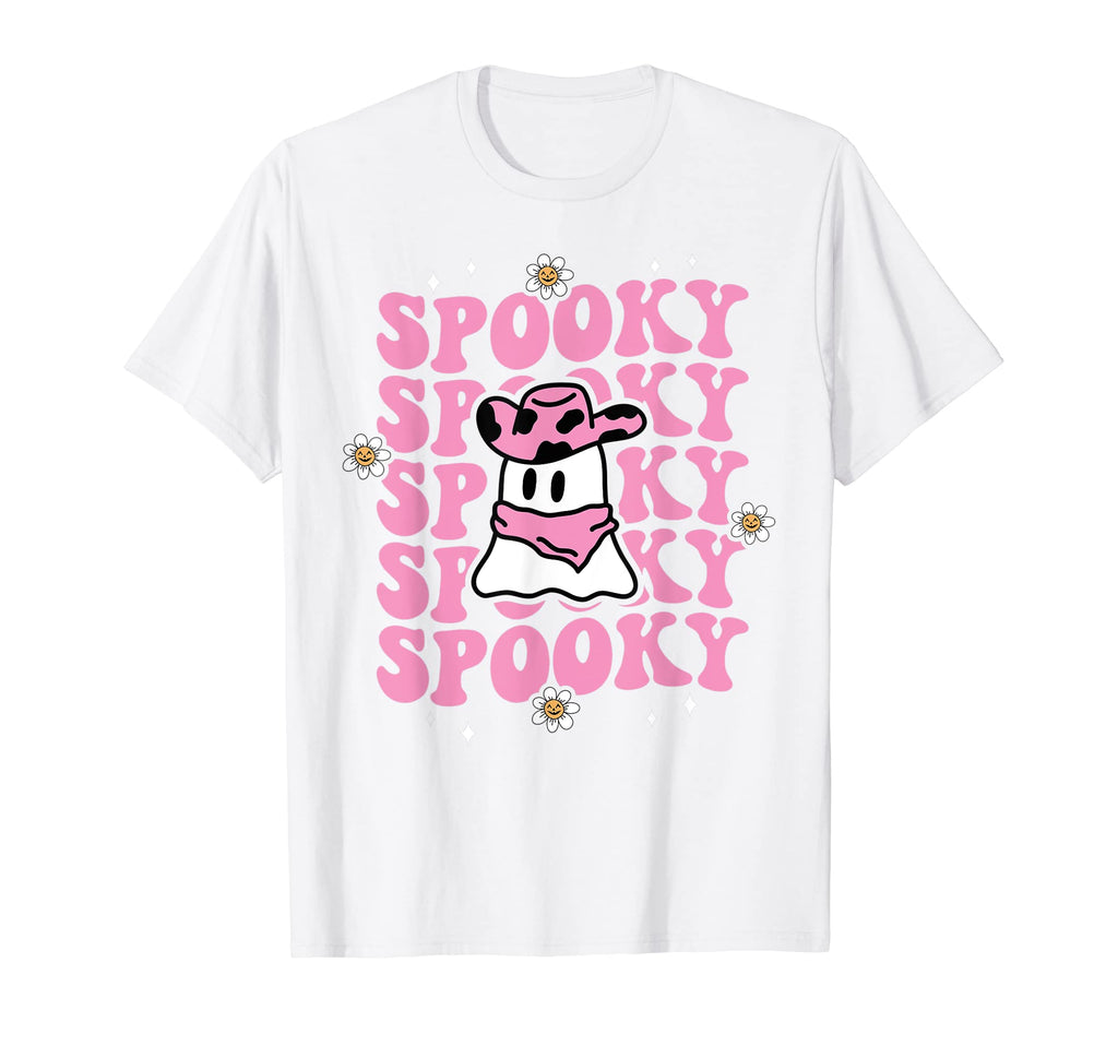 Spooky Groovy Western Rodeo Country T-Shirt - Fun Novelty Design Men Women - T-Shirt, Sweatshirt, Hoodie