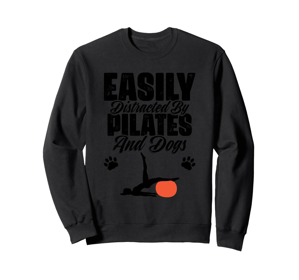 Pilates Exercise Workout Sweatshirt - Fun Novelty Design for Adults - T-Shirt, Sweatshirt, Hoodie