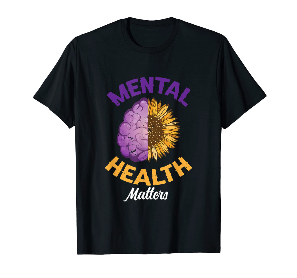 Mental Health Matters Mental Health T-Shirt - Graphic Print Men Women - T-Shirt, Sweatshirt, Hoodie
