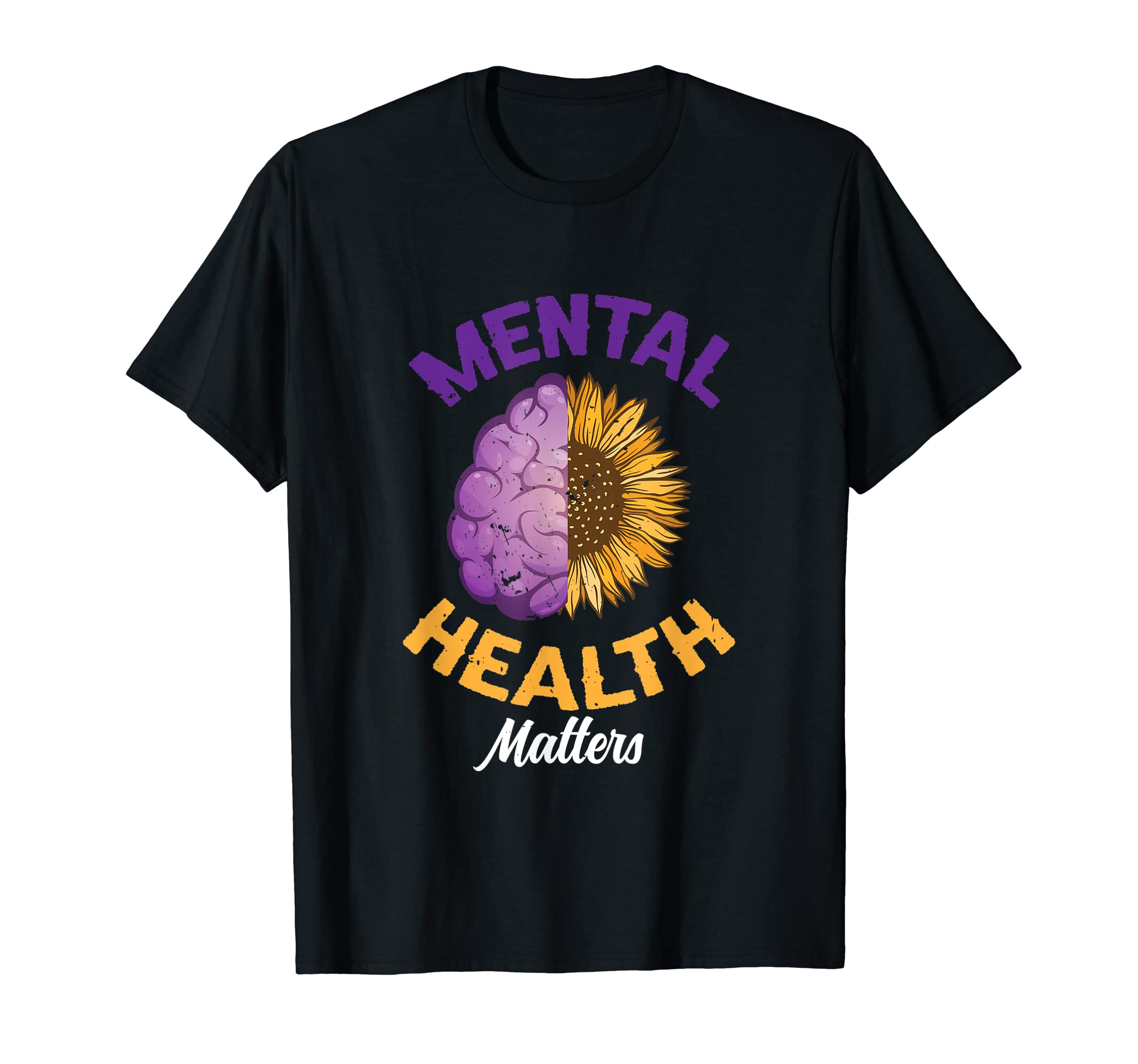 Mental Health Matters Mental Health T-Shirt - Graphic Print Men Women - T-Shirt, Sweatshirt, Hoodie