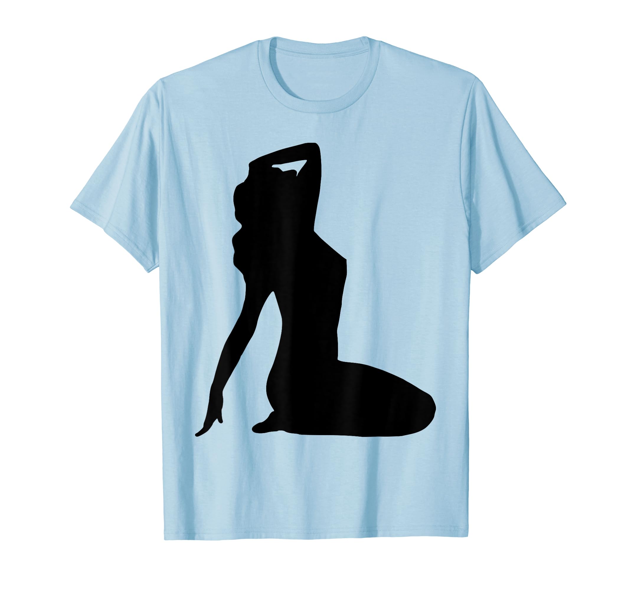 Rockabilly Film Noir Sexy Dark Comic Pin T-Shirt - Minimalist Print Unisex - T-Shirt, Sweatshirt, Hoodie