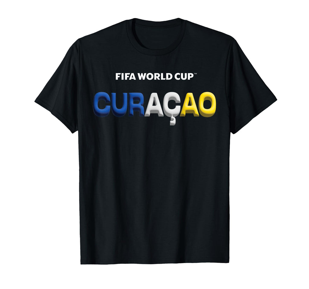 FIFA World CUP26 Curacao Bubble Color T-Shirt - T-Shirt, Sweatshirt, Hoodie