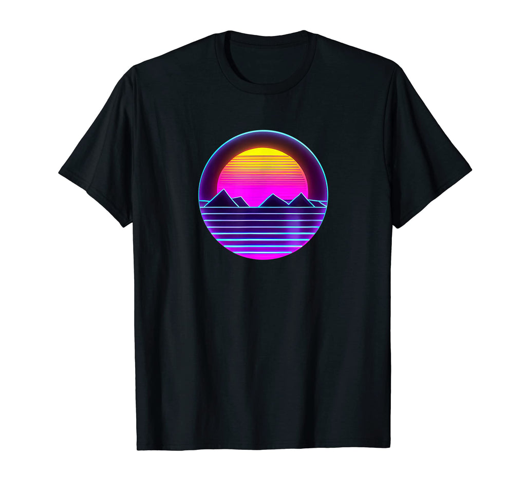 Synthwave Retrowave Eighties Music T-Shirt - Aesthetic Graphic Men Women - T-Shirt, Sweatshirt, Hoodie