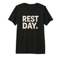 Rest Day Fitness Chill Workout Break T-Shirt - Aesthetic Graphic Unisex - T-Shirt, Sweatshirt, Hoodie