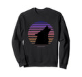 Wolf Sunset Sweatshirt - Streetwear Style for Adults - T-Shirt, Sweatshirt, Hoodie
