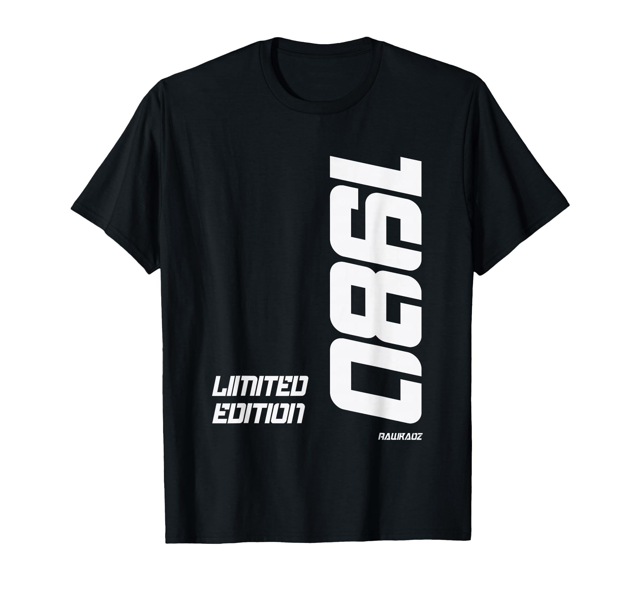 1980 Bold Typography T-Shirt - Aesthetic Graphic Men Women - T-Shirt, Sweatshirt, Hoodie