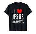 Grunge I Love Jesus Cowboys Christian T-Shirt - Novelty Apparel Men Women - T-Shirt, Sweatshirt, Hoodie