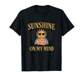 Sunshine My Mind Self Care Mental Health T-Shirt - Minimalist Print Unisex - T-Shirt, Sweatshirt, Hoodie