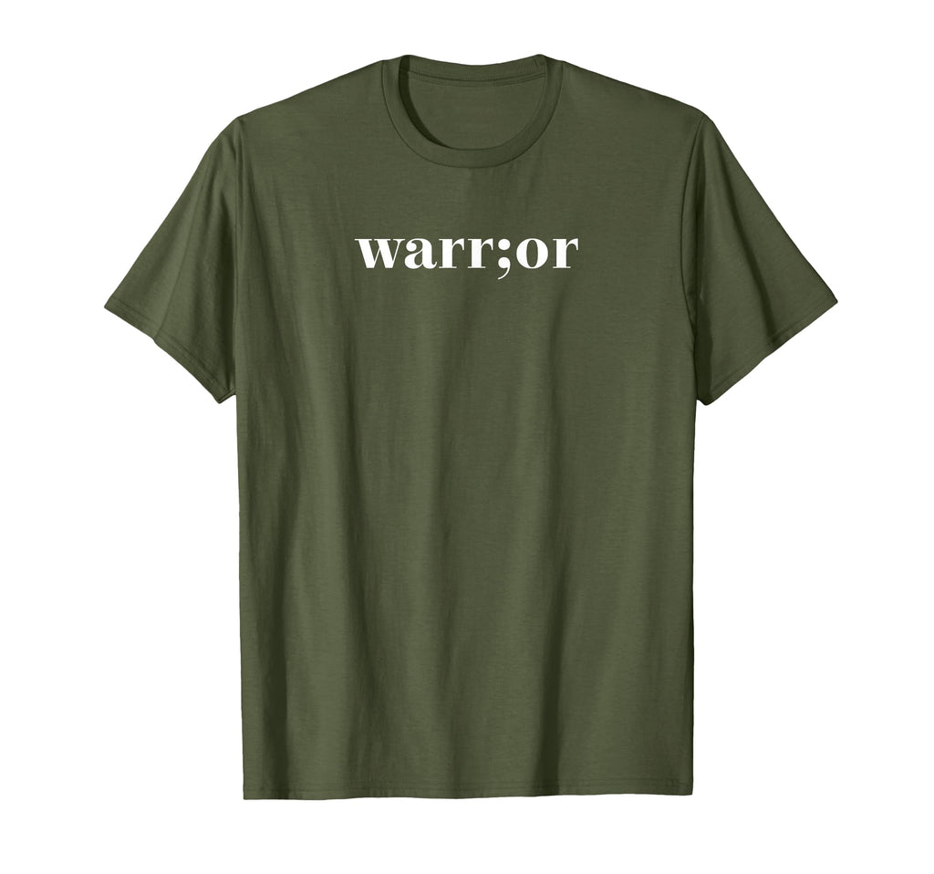 Mental Health Awareness Warrior T-Shirt - Casual Everyday Wear Unisex - T-Shirt, Sweatshirt, Hoodie