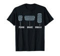 Pshhh Brake Bwaaa Drag Race Funny Racing T-Shirt - Unique Graphic Unisex - T-Shirt, Sweatshirt, Hoodie