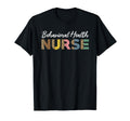 Behavioral Health Nurse Leopard T-Shirt - Aesthetic Graphic Men Women - T-Shirt, Sweatshirt, Hoodie