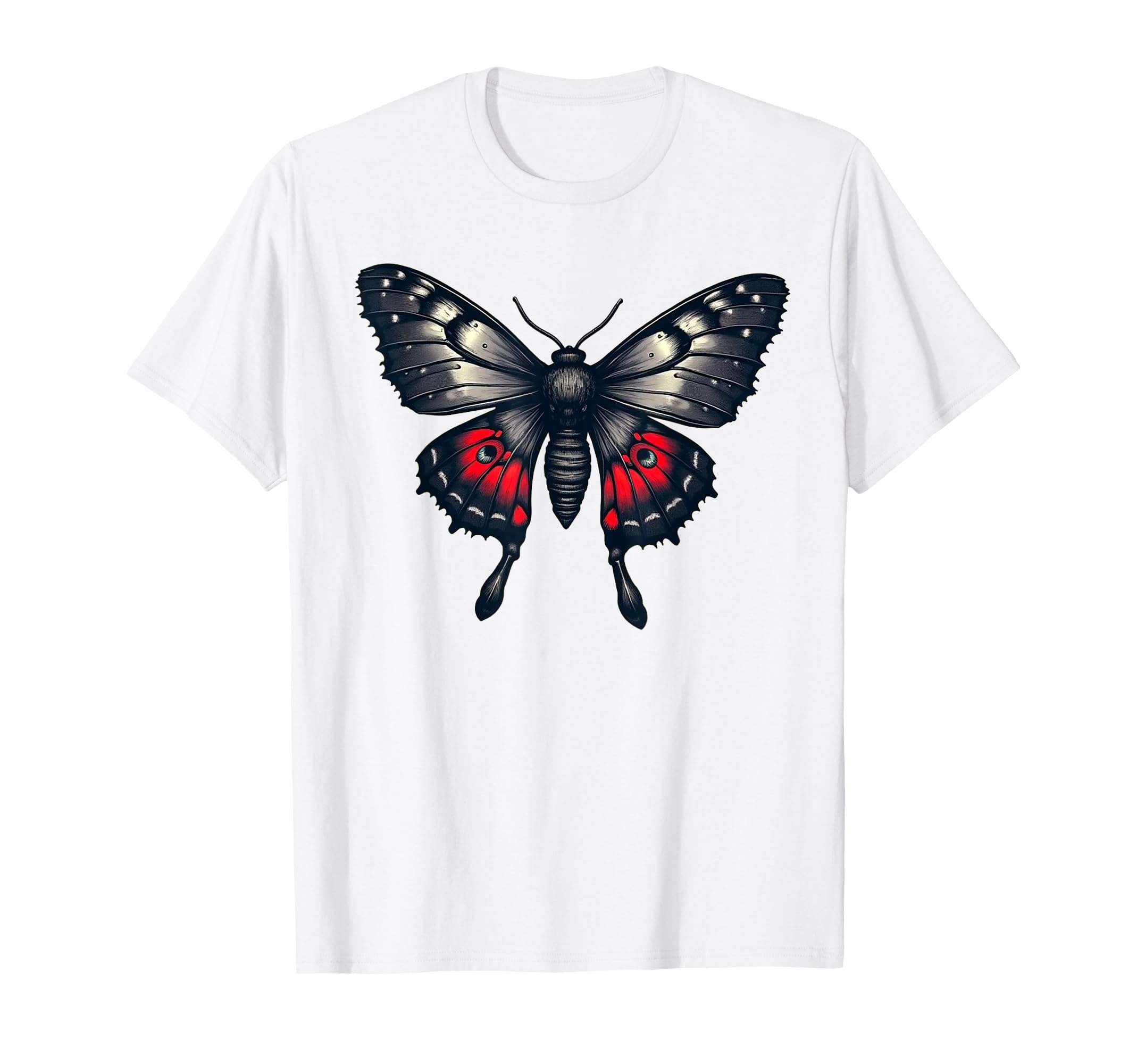 Mothman Antisocial Butterfly T-Shirt - Streetwear Style for Adults - T-Shirt, Sweatshirt, Hoodie