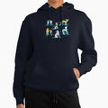 Greyhounds dogwalk turquoise background - Adult & Kids T-Shirts, Sweatshirts & Hoodies apparel design preview 1
