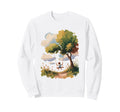 Romantic Garden Swing Art Scene Sweatshirt - Unique Graphic Men Women - T-Shirt, Sweatshirt, Hoodie