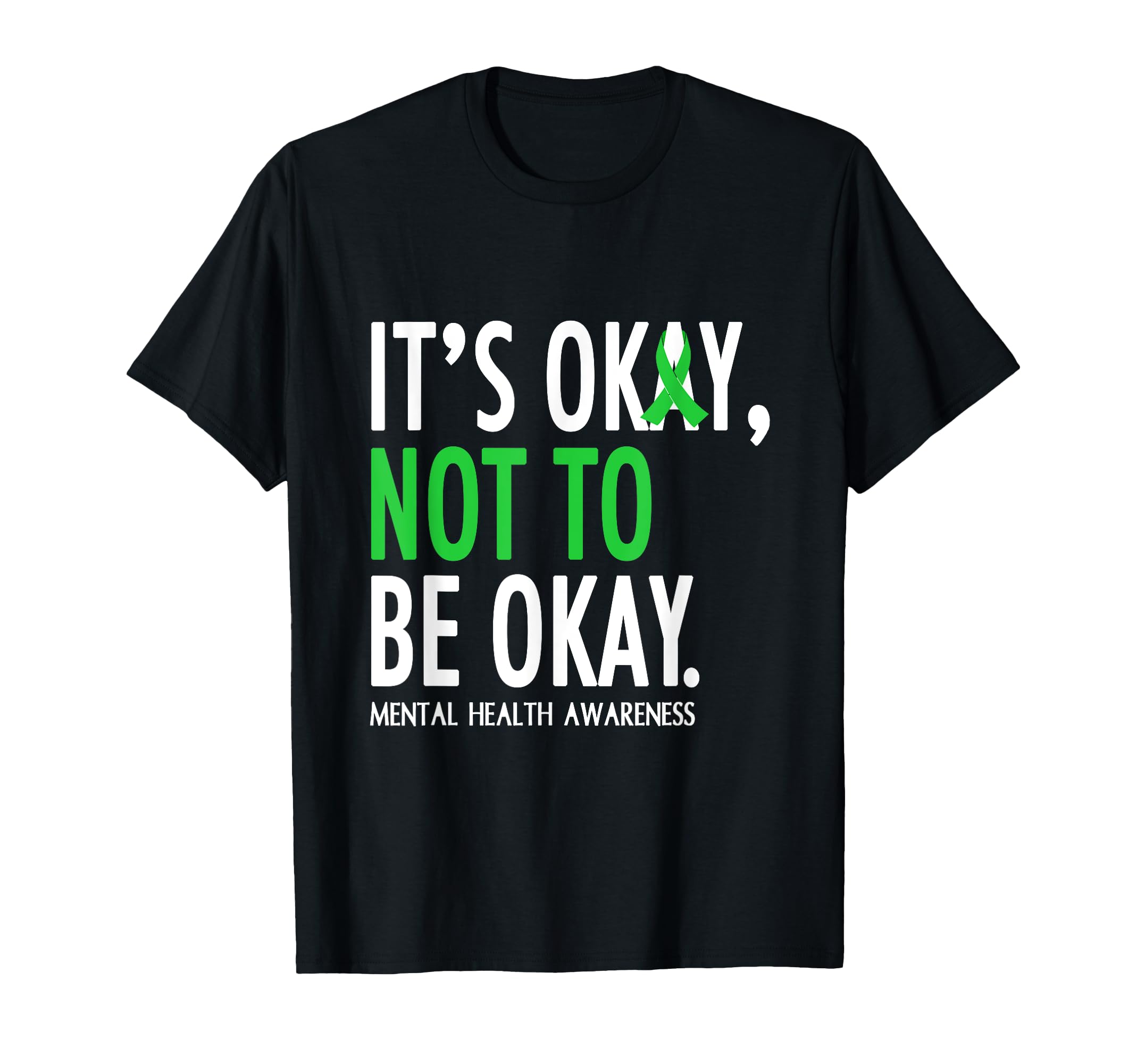 Its Okay To Not Be Okay Mental Health T-Shirt - Aesthetic Graphic Unisex - T-Shirt, Sweatshirt, Hoodie