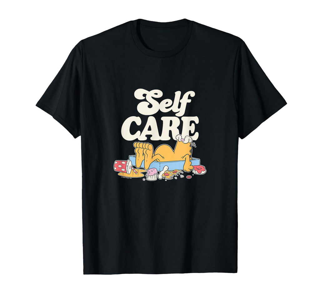 Garfield Self Care T-Shirt - Aesthetic Graphic Unisex - T-Shirt, Sweatshirt, Hoodie