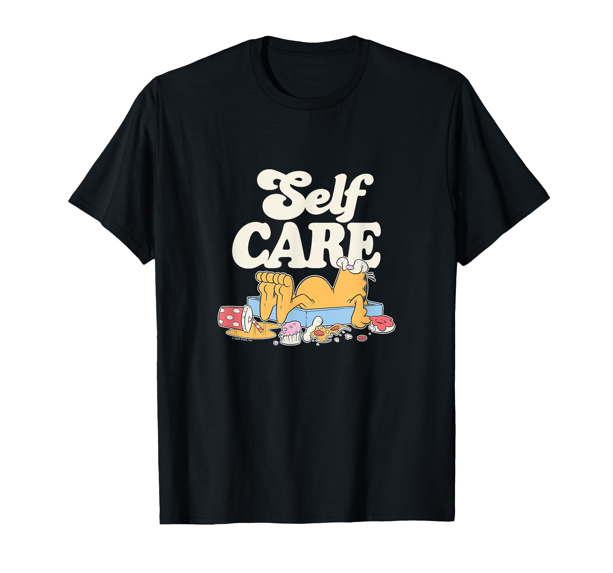 Garfield Self Care T-Shirt - Aesthetic Graphic Unisex - T-Shirt, Sweatshirt, Hoodie