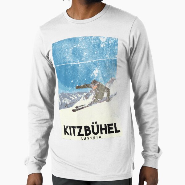 Ski Kitzbühel Austria (eroded) - Adult & Kids T-Shirts, Sweatshirts & Hoodies apparel design preview 1