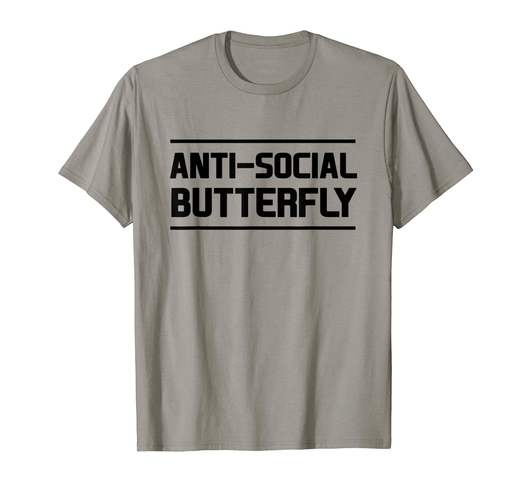 Anti Social Butterfly T-Shirt - Custom Art Print Men Women - T-Shirt, Sweatshirt, Hoodie
