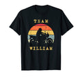 Fun Sunset William Motorcycle Rider T-Shirt - Minimalist Print Men Women - T-Shirt, Sweatshirt, Hoodie