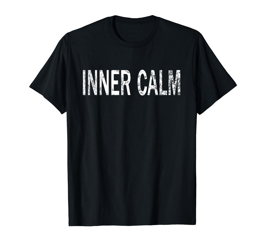 Inner Calm Distressed Mindfulness T-Shirt - Streetwear Style Unisex - T-Shirt, Sweatshirt, Hoodie