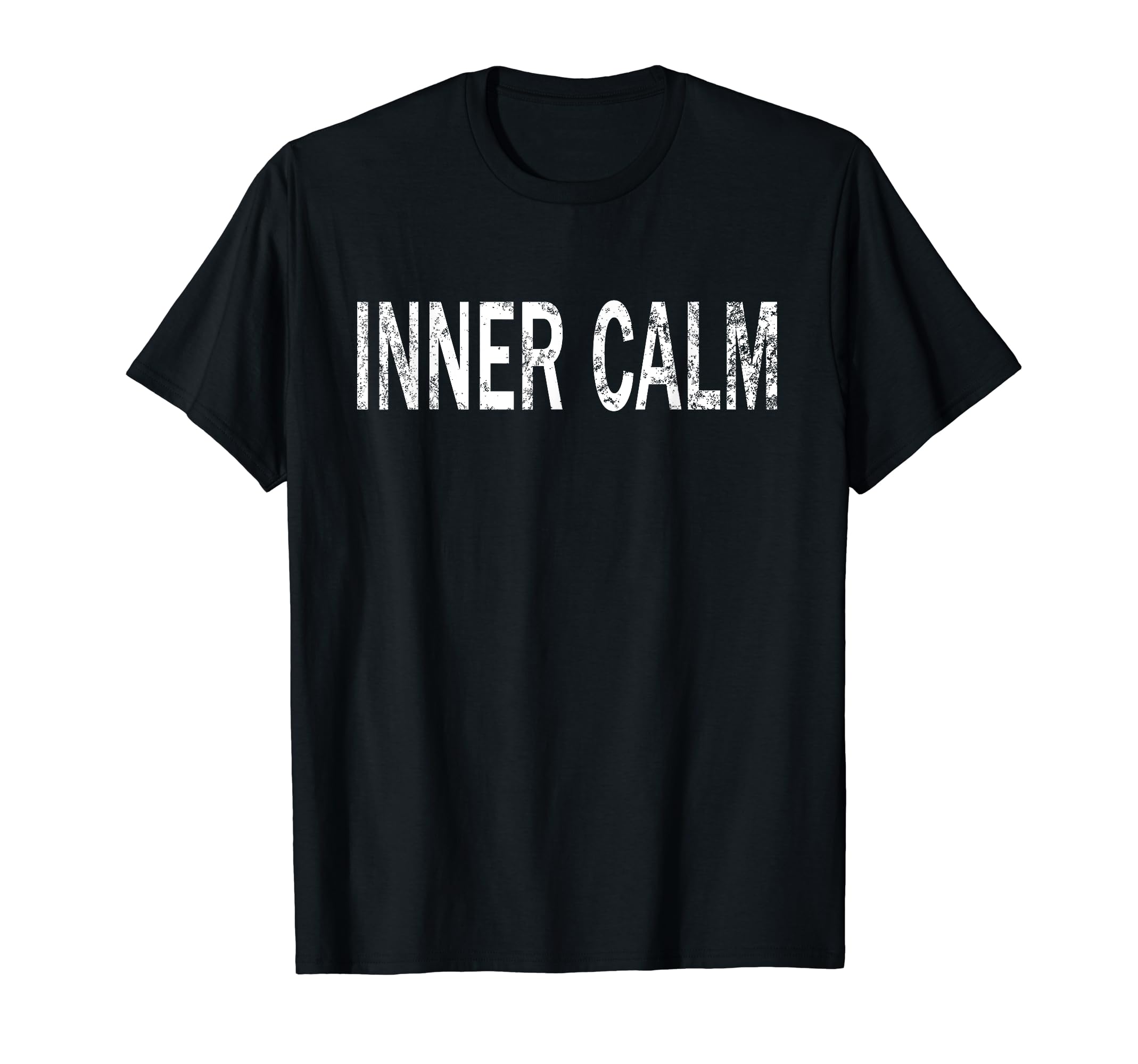 Inner Calm Distressed Mindfulness T-Shirt - Streetwear Style Unisex - T-Shirt, Sweatshirt, Hoodie