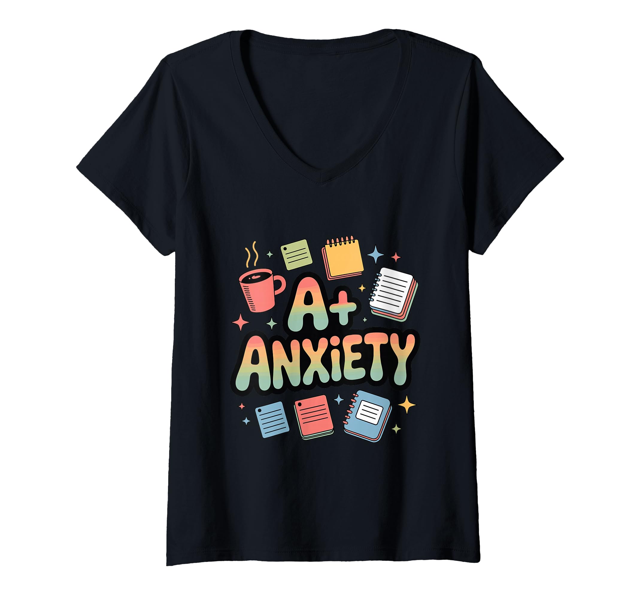 Womens Anxiety Funny Perfectionist T-Shirt - Graphic Print for Adults - T-Shirt, Sweatshirt, Hoodie