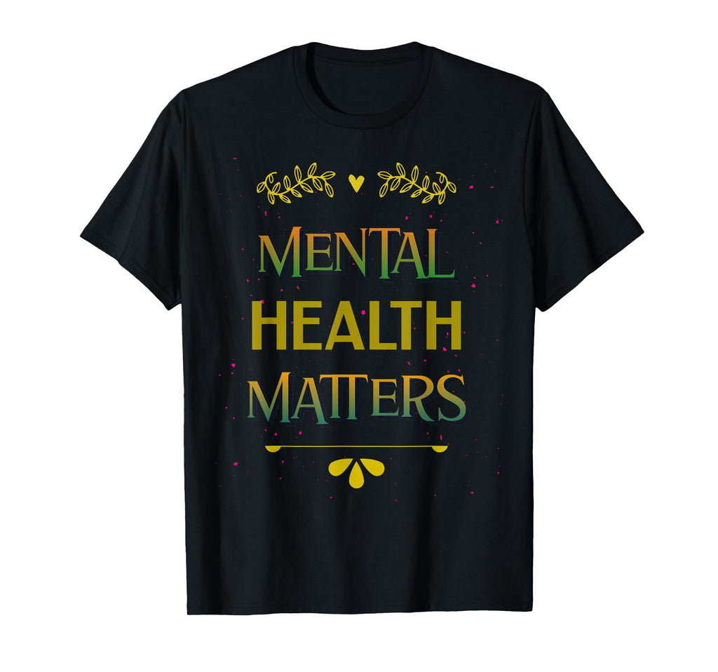 Mental Health M T-Shirt - Aesthetic Graphic for Adults - T-Shirt, Sweatshirt, Hoodie