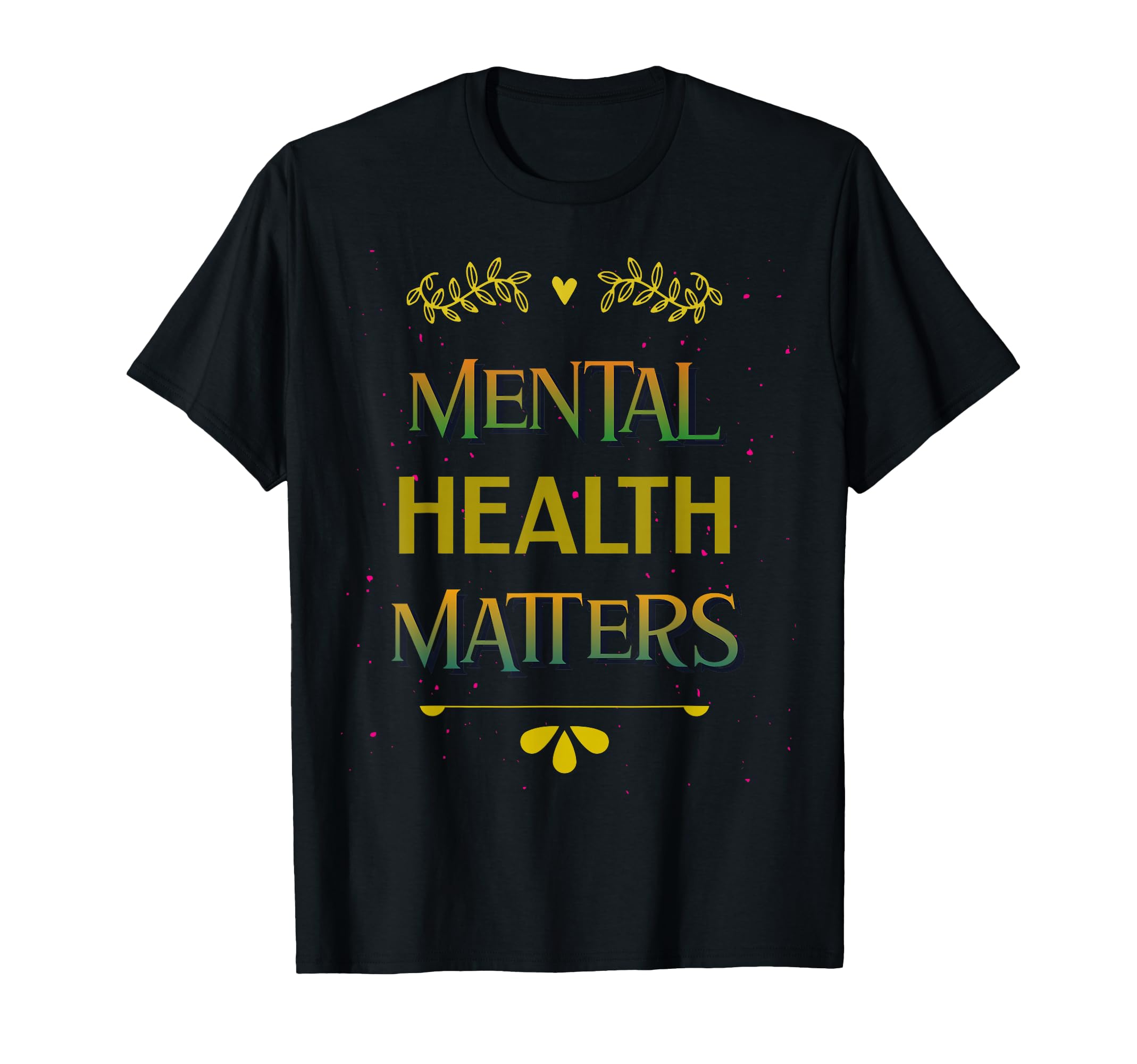 Mental Health M T-Shirt - Aesthetic Graphic for Adults - T-Shirt, Sweatshirt, Hoodie