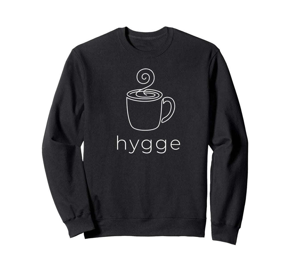 Hygge Cozy Self Care Scandinavian Sweatshirt - Custom Art Print Unisex - T-Shirt, Sweatshirt, Hoodie