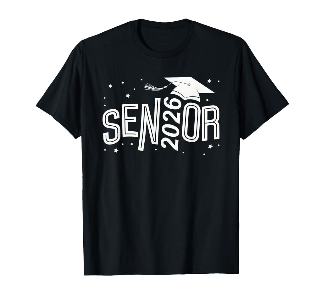 Senior Classes 2026 Senior Year Typography T-Shirt - Novelty Apparel Unisex - T-Shirt, Sweatshirt, Hoodie