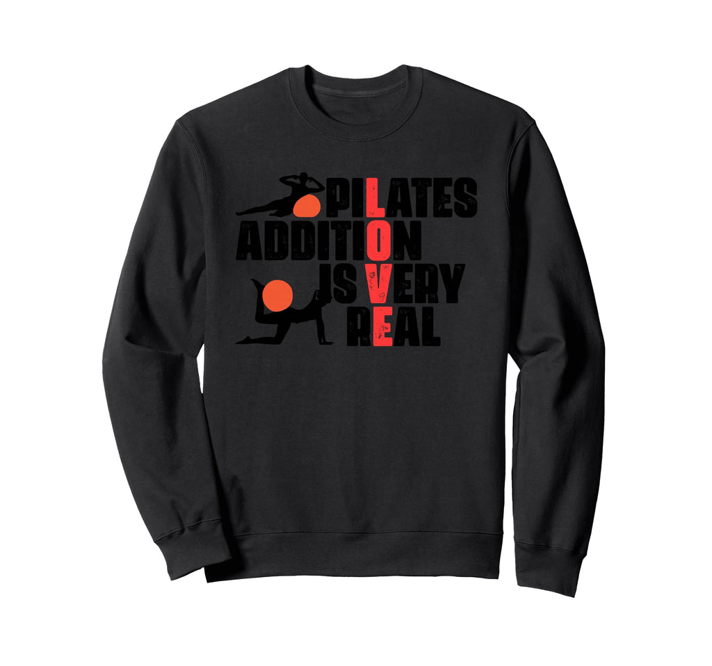 Pilates Exercise Fitness Workout Sweatshirt - Novelty Apparel Unisex - T-Shirt, Sweatshirt, Hoodie