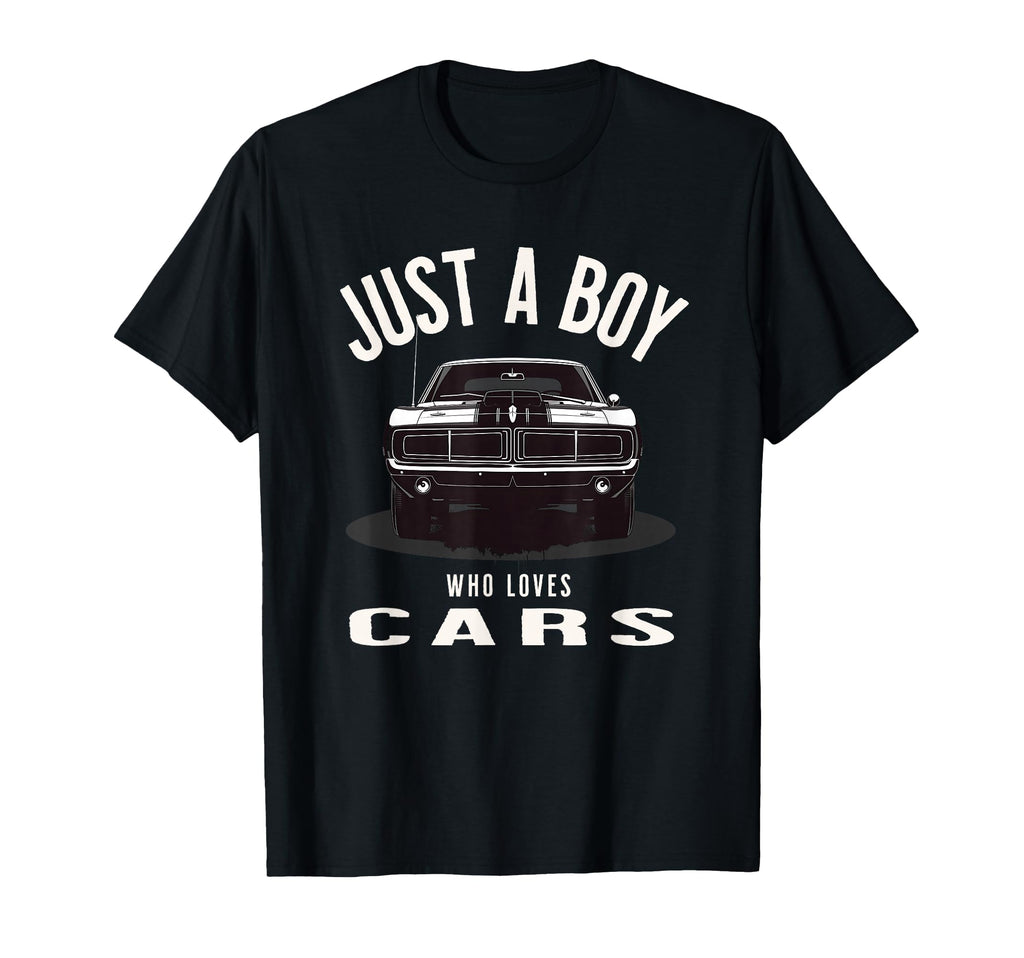 Just Who Loves Cars Car Enthusiast T-Shirt - Unique Graphic Men Women - T-Shirt, Sweatshirt, Hoodie