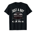 Just Who Loves Cars Car Enthusiast T-Shirt - Unique Graphic Men Women - T-Shirt, Sweatshirt, Hoodie