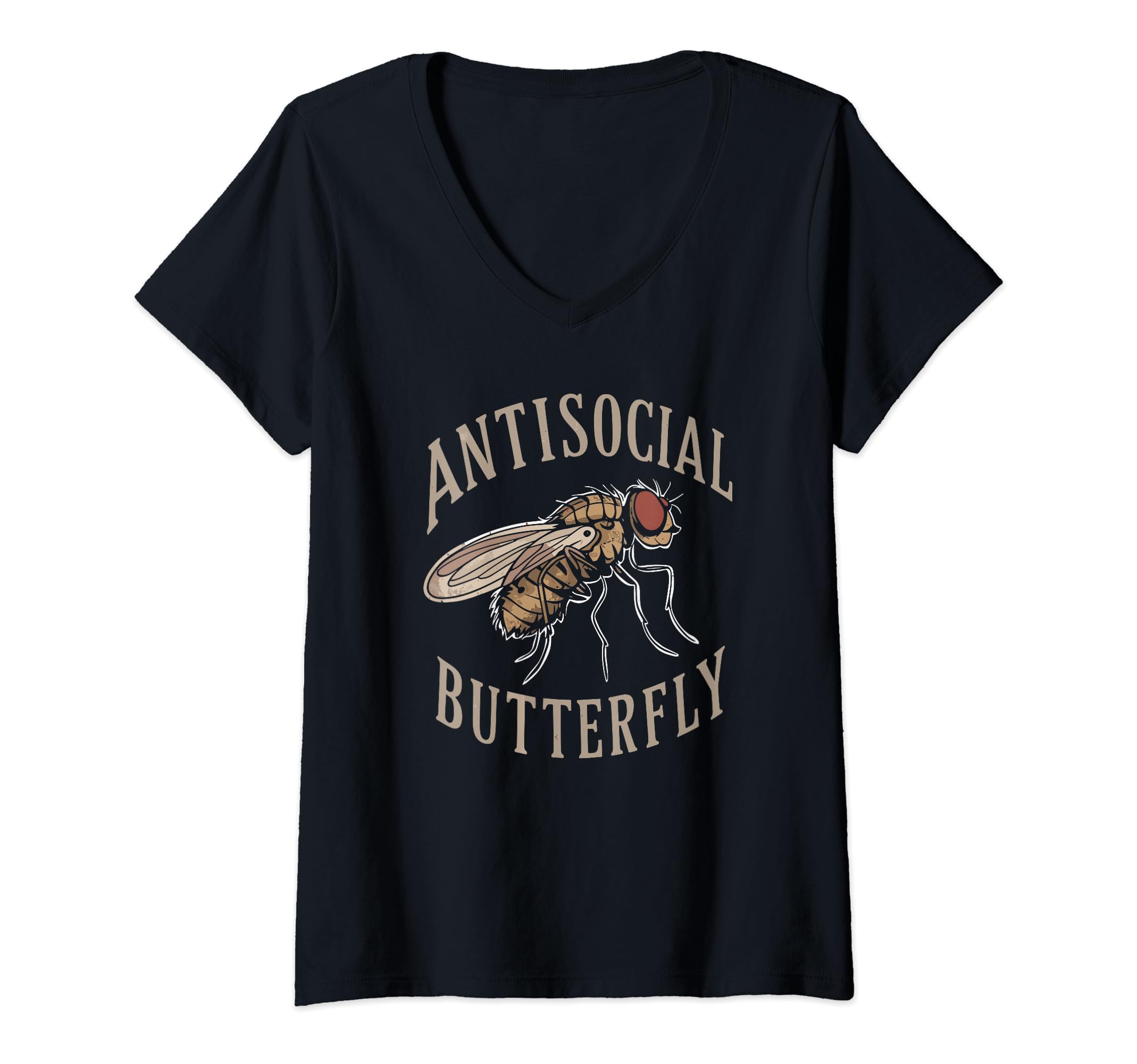 Womens Antisocial Butterfly Goth T-Shirt - Streetwear Style Men Women - T-Shirt, Sweatshirt, Hoodie