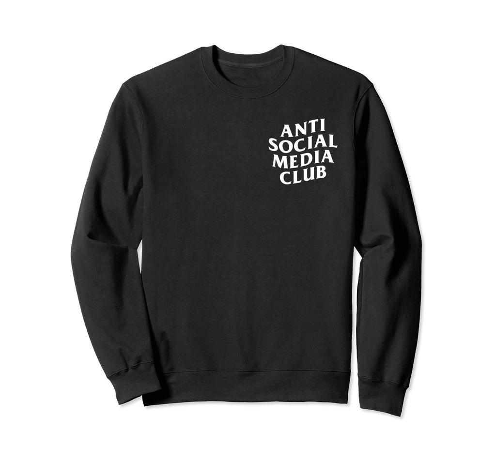 Anti Social Media Club Introverts Sweatshirt - Custom Art Print Men Women - T-Shirt, Sweatshirt, Hoodie