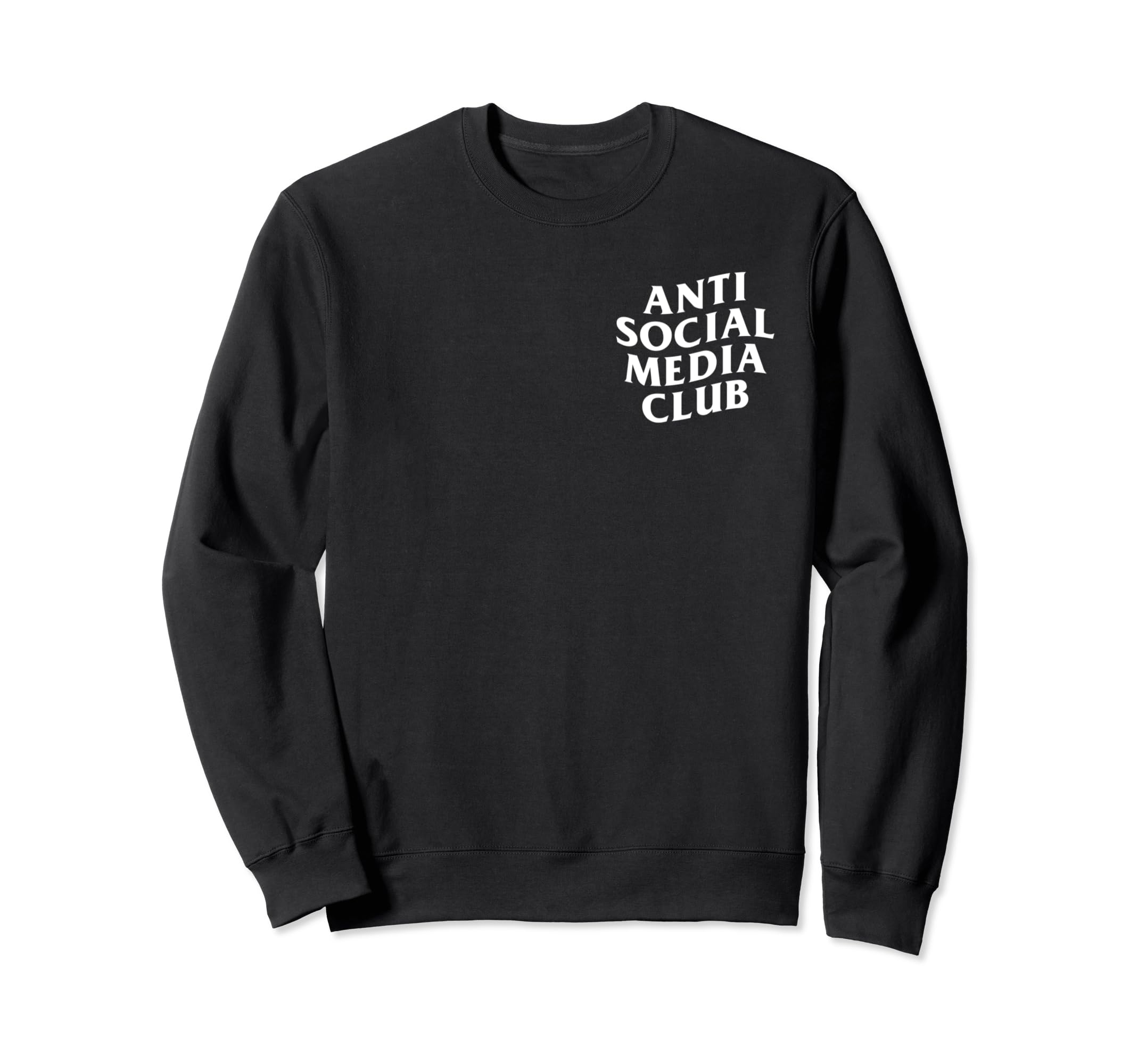 Anti Social Media Club Introverts Sweatshirt - Custom Art Print Men Women - T-Shirt, Sweatshirt, Hoodie