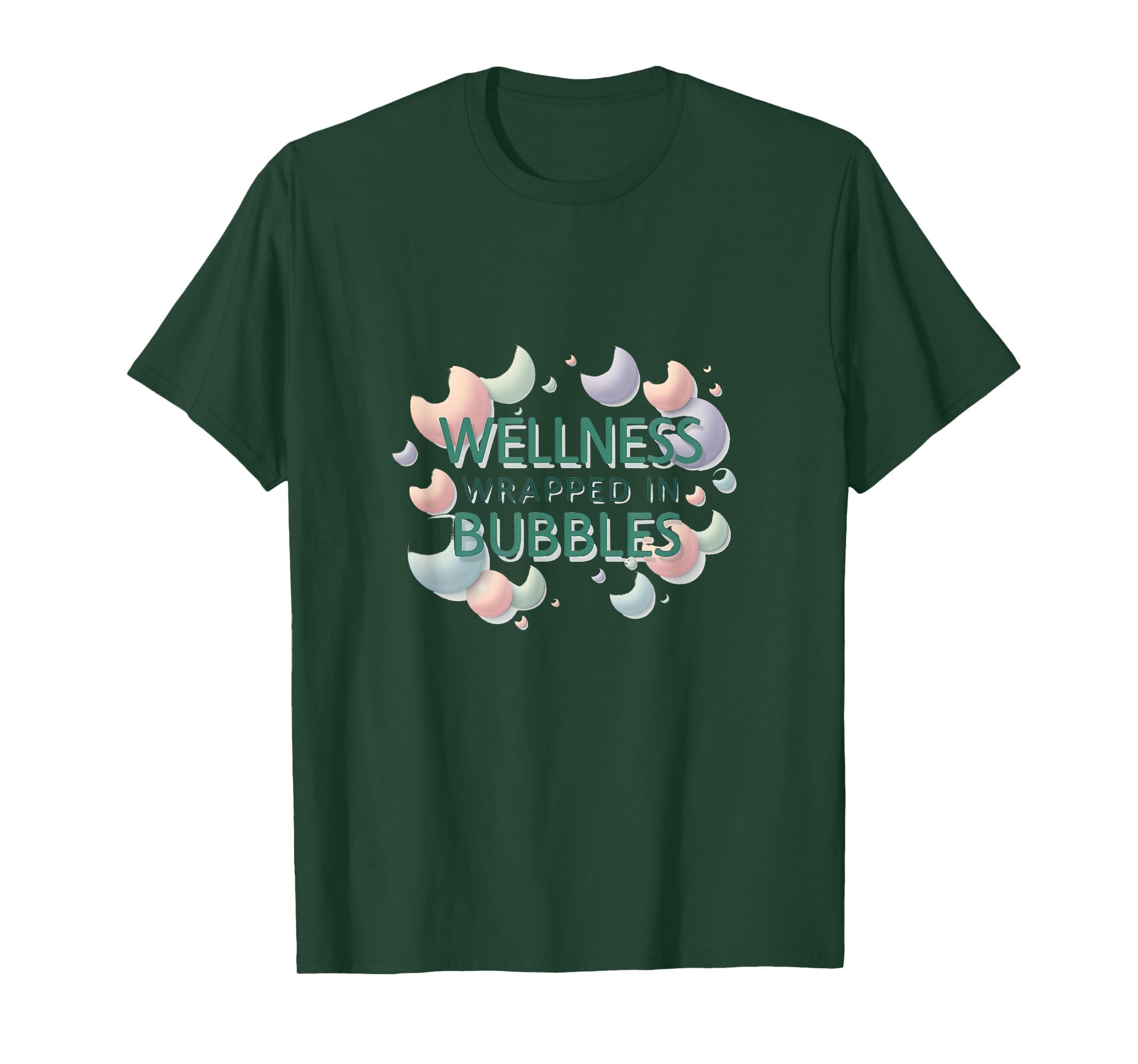 Wellness Wrapped Bubbles Zen T-Shirt - Fun Novelty Design for Adults - T-Shirt, Sweatshirt, Hoodie